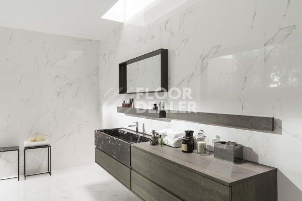 Керамогранит Carrara Blanco Mosaico 333x1000 Carrara Blanco Mosaico 33,3x100 фото 5 | FLOORDEALER