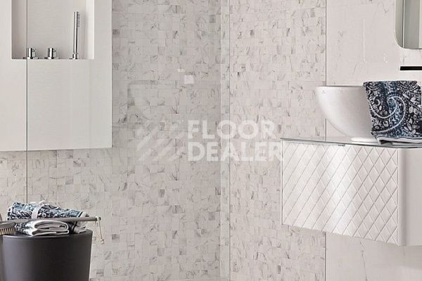 Керамогранит Carrara Blanco Mosaico 333x1000 Marmol Carrara Blanco 33,3x100 фото 2 | FLOORDEALER