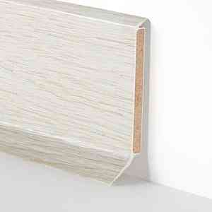 Сопутствующие материалы Плинтус на деревянной основе Dollken S-60 flex life top 2629 Дуб Белый фото ##numphoto## | FLOORDEALER