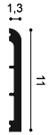 ПЛИНТУС SX184 CASCADE  SX184