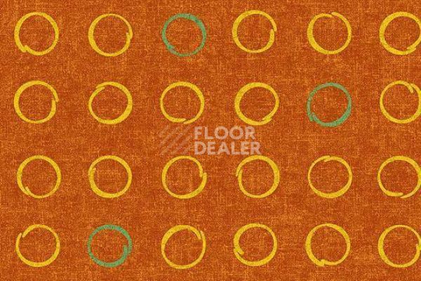 Ковролин Flotex Vision Shape 530005 (Spin) Pumpkin фото 1 | FLOORDEALER