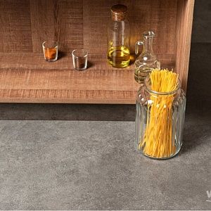 Плитка ПВХ CERAMO VINILAM STONE 6 мм 71610 Цемент Стальной фото 3 | FLOORDEALER