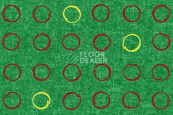 Ковролин Flotex Vision Shape 530014 (Spin) Apple фото 1 | FLOORDEALER