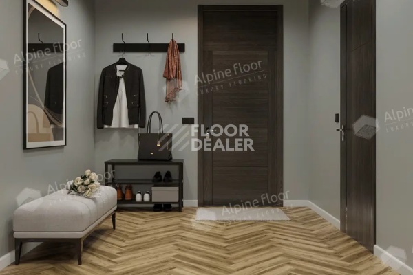 Плитка ПВХ Alpine Floor Nut 4мм Акорн ECO 22-6 фото 4 | FLOORDEALER