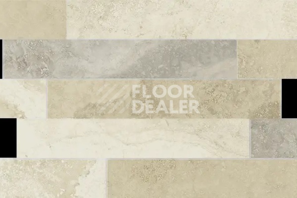 Керамогранит Italon Вандефул Лайф  Брик Мультиколор 29.6x79.6 Forlife Almond 45x45 фото 1 | FLOORDEALER