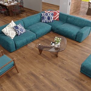 Плитка ПВХ Alpine Floor Premium XL Дуб Насыщенный ABA ECO 7-7 фото 3 | FLOORDEALER