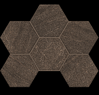 Керамогранит Gabbro Мозаика Hexagon 25x28,5 Мозаика gb 04 Hexagon 25x28,5 непол. фото 1 | FLOORDEALER