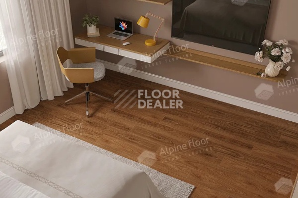 Плитка ПВХ Alpine Floor Nut 4мм Маррон ECO 22-2 фото 4 | FLOORDEALER