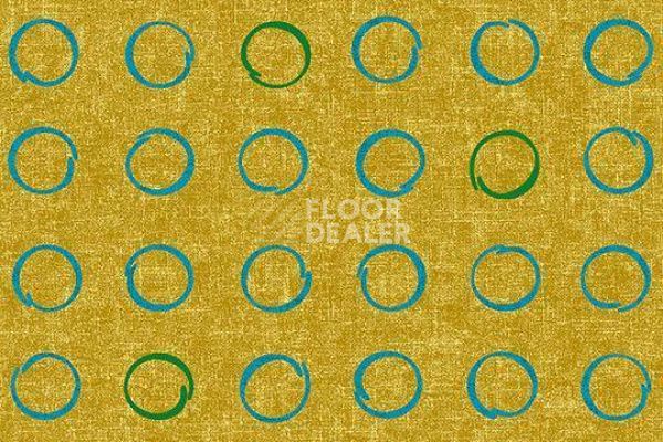 Ковролин Flotex Vision Shape 530008 (Spin) Lemon фото 1 | FLOORDEALER