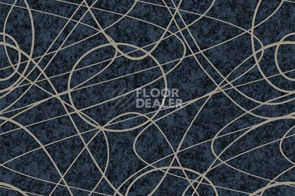 Ковролин Flotex Vision Shape 780009 (Swirl) Neptune фото 1 | FLOORDEALER