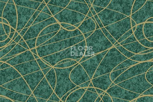 Ковролин Flotex Vision Shape 780006 (Swirl) Jade фото 1 | FLOORDEALER