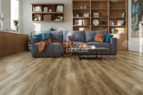 Плитка ПВХ Alpine Floor Nut 4мм Ногал ECO 22-3 фото 3 | FLOORDEALER