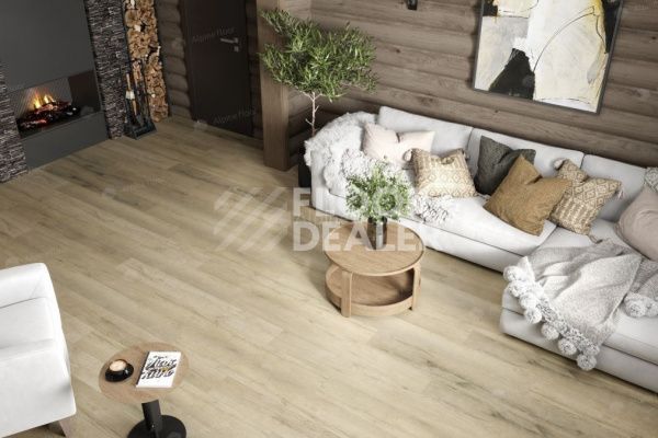 Виниловая плитка ПВХ Alpine Floor Premium XL Дуб сливочный ABA ECO 7-19 фото 2 | FLOORDEALER