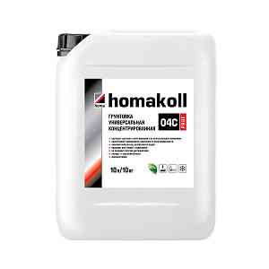 Сопутствующие материалы Homakoll 04 C Prof (концентрат) Универсальная грунтовка, концентрированная Homakoll 04 C Prof (концентрат) Универсальная грунтовка, концентрированная фото  | FLOORDEALER