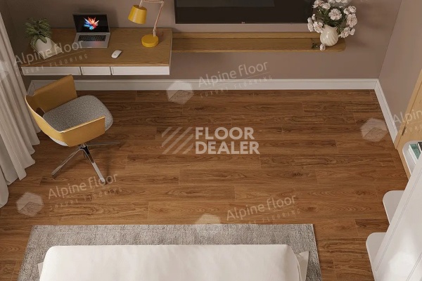 Плитка ПВХ Alpine Floor Nut 4мм Маррон ECO 22-2 фото 3 | FLOORDEALER