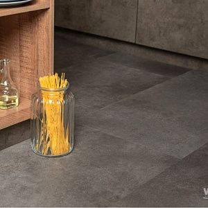 Плитка ПВХ CERAMO VINILAM STONE 6 мм 71610 Цемент Стальной фото 2 | FLOORDEALER