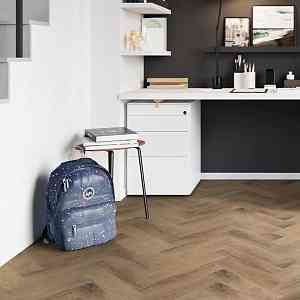 Кварцвиниловый ламинат Primus Herringbone Royal Oak Blonde фото 2 | FLOORDEALER