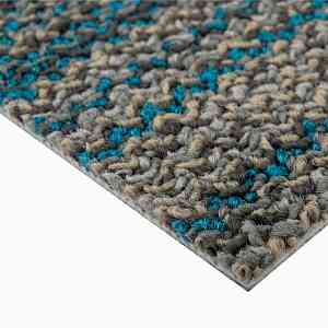 Ковровая плитка Sandunes 300503 +TURQUOISE фото 4 | FLOORDEALER