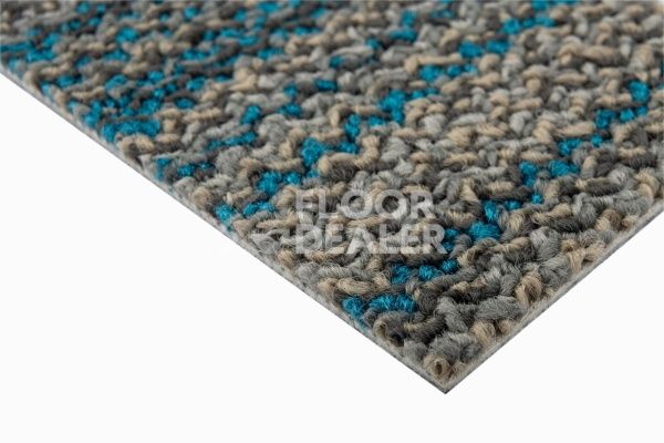 Ковровая плитка Sandunes 300503 +TURQUOISE фото 3 | FLOORDEALER