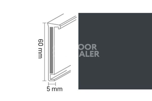 Сопутствующие материалы Плинтус Dollken TS60 Life 1209 фото 1 | FLOORDEALER