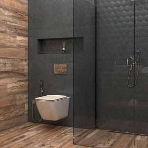 Керамогранит Spanish Wood Комплект 33x120 Комплект (Ступень sp 01 33x120) непол. (прямоугол. бортик) без насечек+ Подступенок (14,5x120)) фото 3 | FLOORDEALER