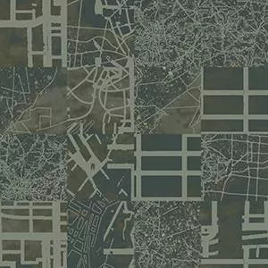 Ковровая плитка Ege Highline Cityscapes Aerial map grey rfm 52955018 фото  | FLOORDEALER