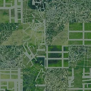 Ковровая плитка Ege Highline Cityscapes Aerial Map Green rfm 52205011 фото  | FLOORDEALER